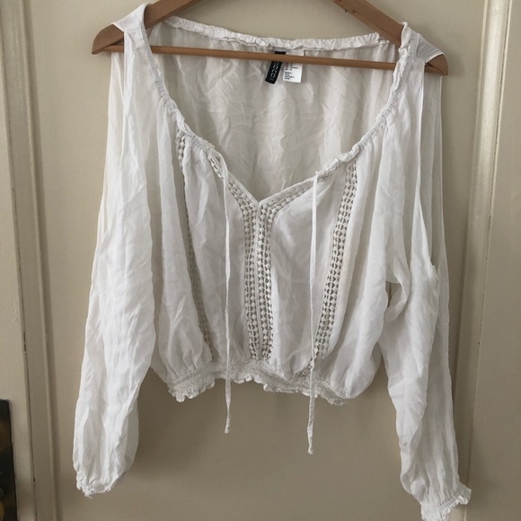 H&M bohemian crop top - Picture 2 of 3
